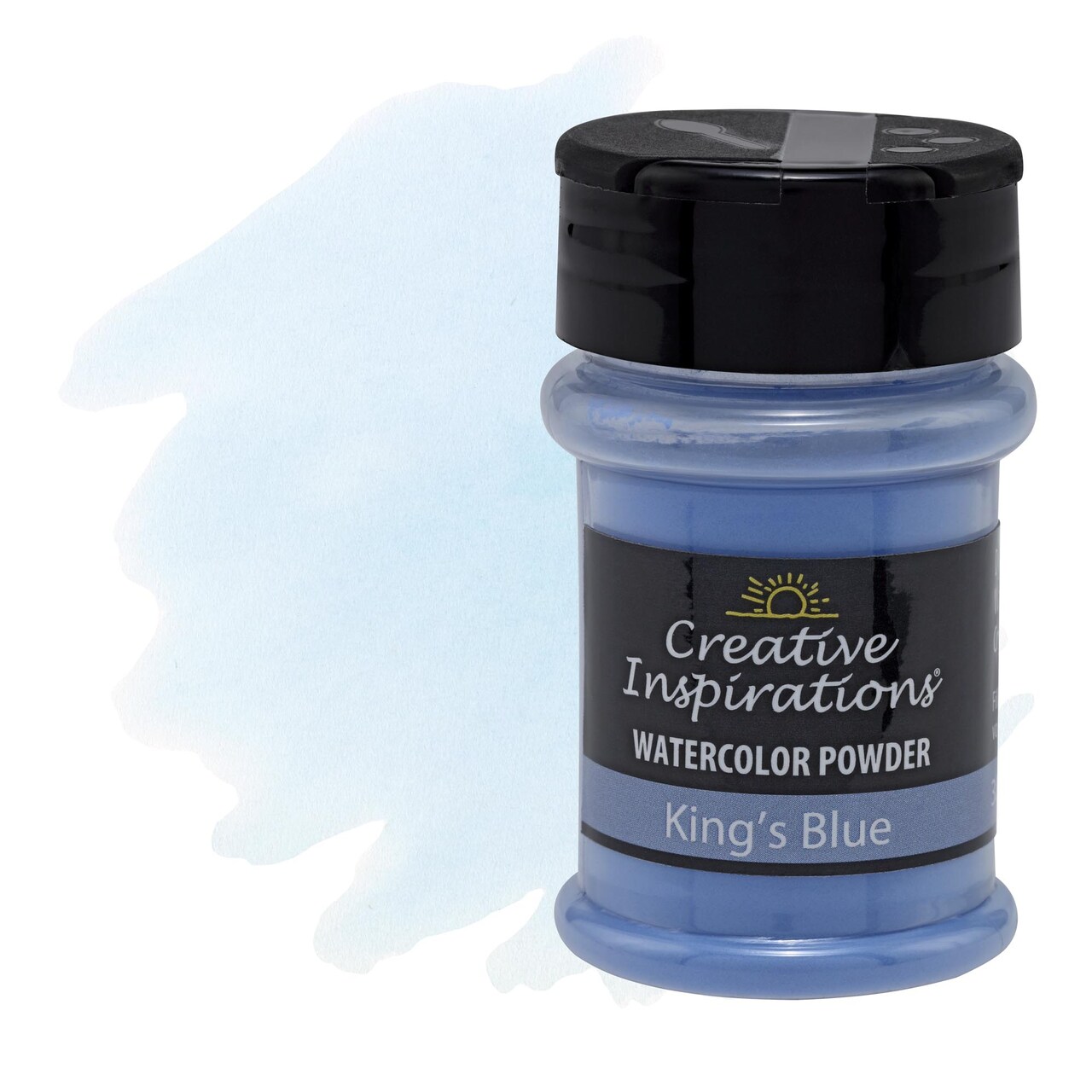 Creative Inspirations Powder Watercolor Paint - 38g Shaker Bottles - Dye-Based Water-Soluble Crystalline Pigments - Non-Toxic, Perfect for Abstract and Spontaneous Effects